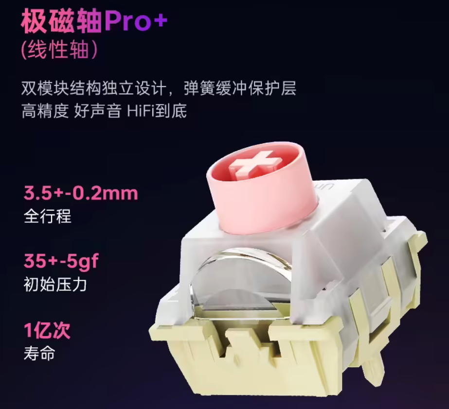 雷神VIC68SE有线磁轴键盘推出 全金属机身+极磁轴Pro+ 369元预定开售